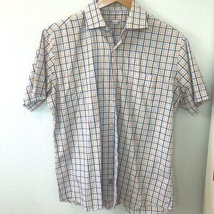 Peter Millar men’s large short sleeve button up shirt.